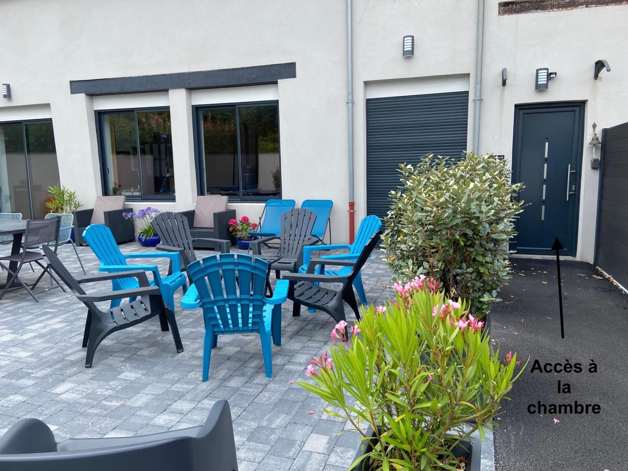 Chambre Tout Confort Avec Commodites Espace Repas Wifi Parking ويميرو المظهر الخارجي الصورة